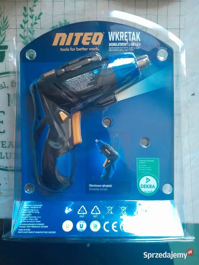 Akumulatorowy wkrętak NITEO Tools LiIon 36 V Wieliczka