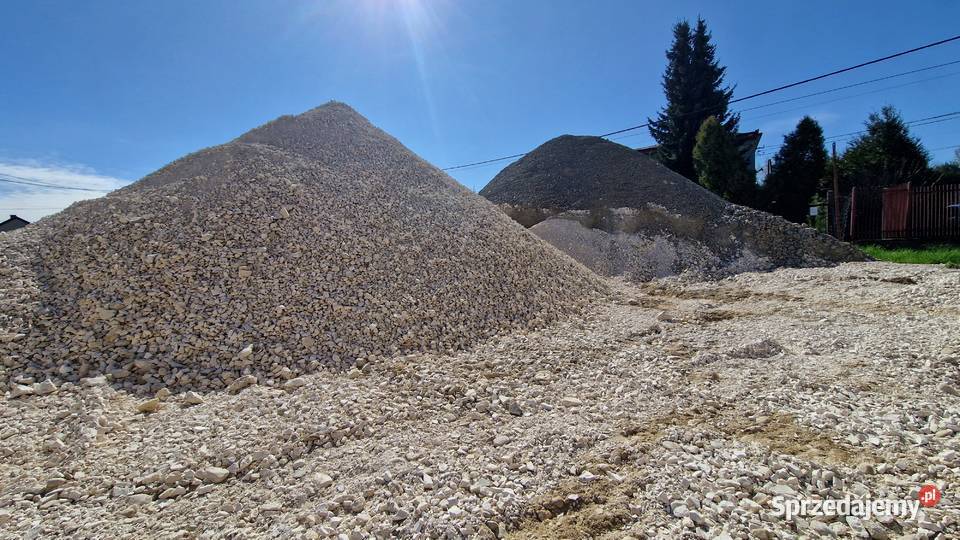 Kruszywa DOLOMITOWE grys tłuczeń kliniec piasek Budowa Tarnów