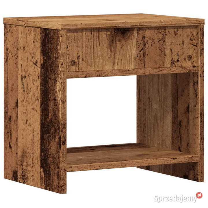 Szafka nocna stare drewno 40x30x40 materiał mazowieckie Warszawa