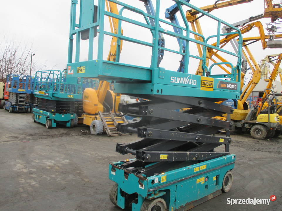 Podnośnik nożycowy 10 m Sunward SWSL1008DC Pleszew