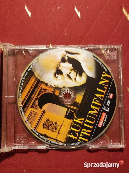 1985 dvd Łuk Triumfalny Arch of Triumph Anthony 1 płyta Kielce
