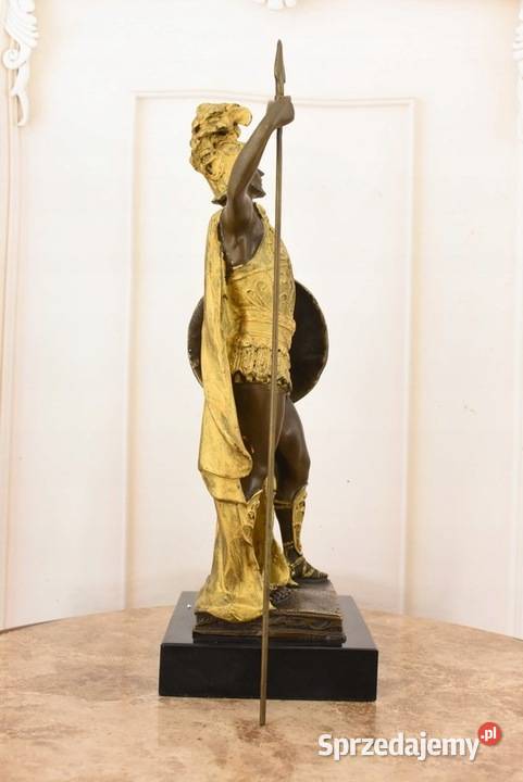 Gladiator w Złotej Zbroi Rzymski Wojownik Figura małopolskie Kraków sprzedam