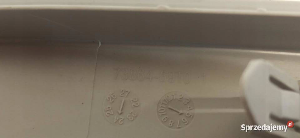 SUZUKI SWIFT VII MK9 OSŁONA ZAŚLEPKA 7386469T0 Podszybia