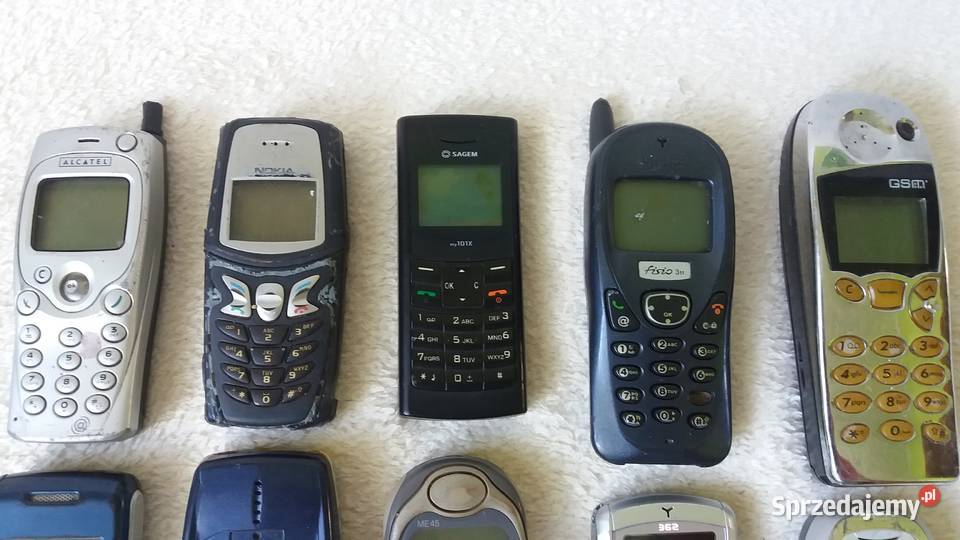 10 Stare telefony Nokia Philips Siemens Pozostałe