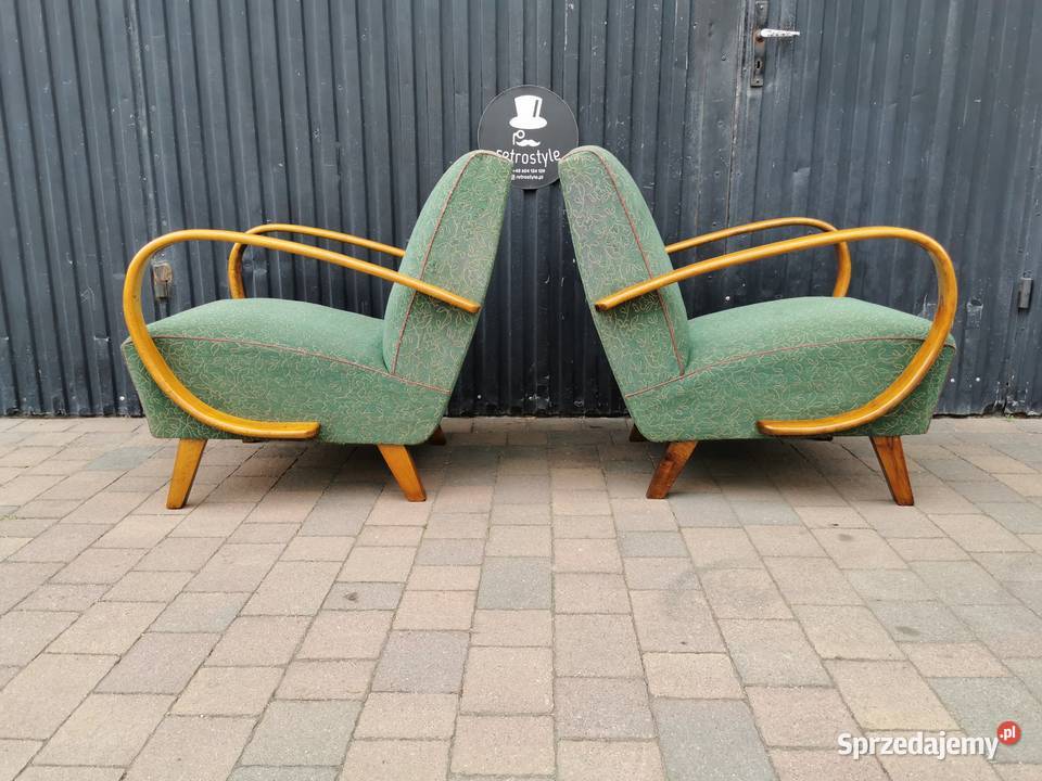 Fotel ART DECO typ H227 J Halabala Meble Pogórze sprzedam