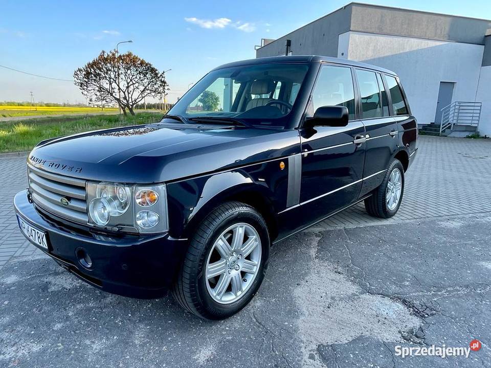 ŁADNY LAND ROVER RANGE ROVER 30 D 177 SKÓRA 177KM Kutno
