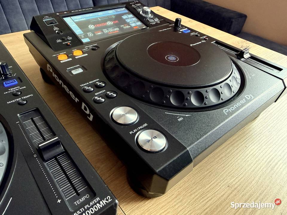 2x Pioneer XDJ1000MK2 100 Sprawne Świeżo