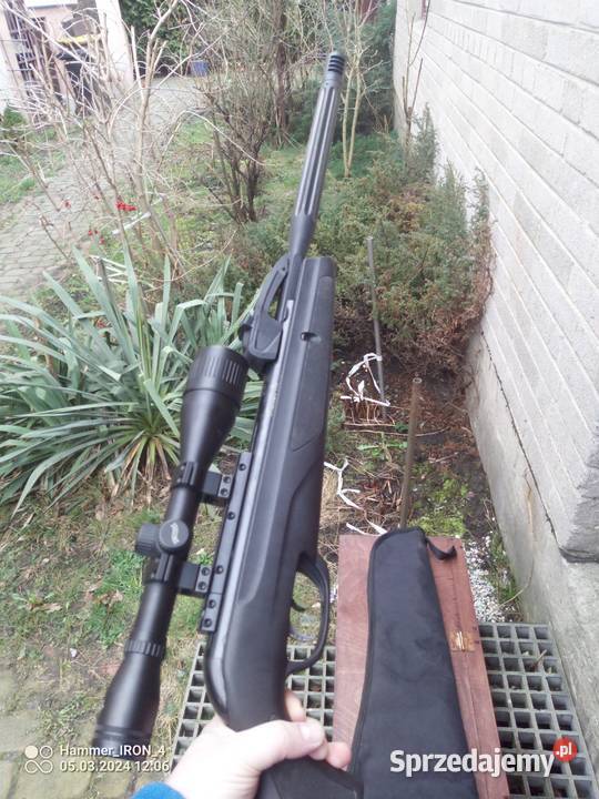 Sprzedam wiatrówka Gamo kal 45 magazynek 10 sprzedam