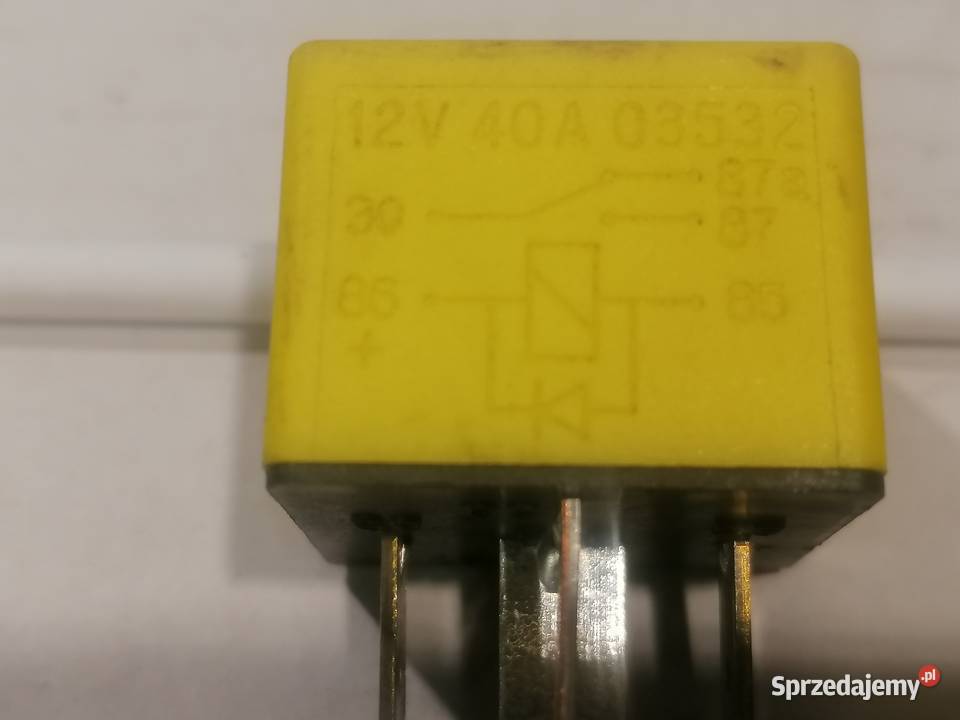 przekaźnik wentylatora 770084425303532 12V40A Piotrków Trybunalski