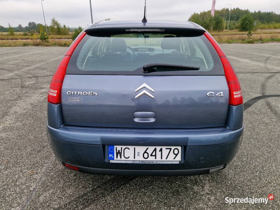 Citroen C4 16 benzyna 2006r garażowany C4 Chorzele sprzedam