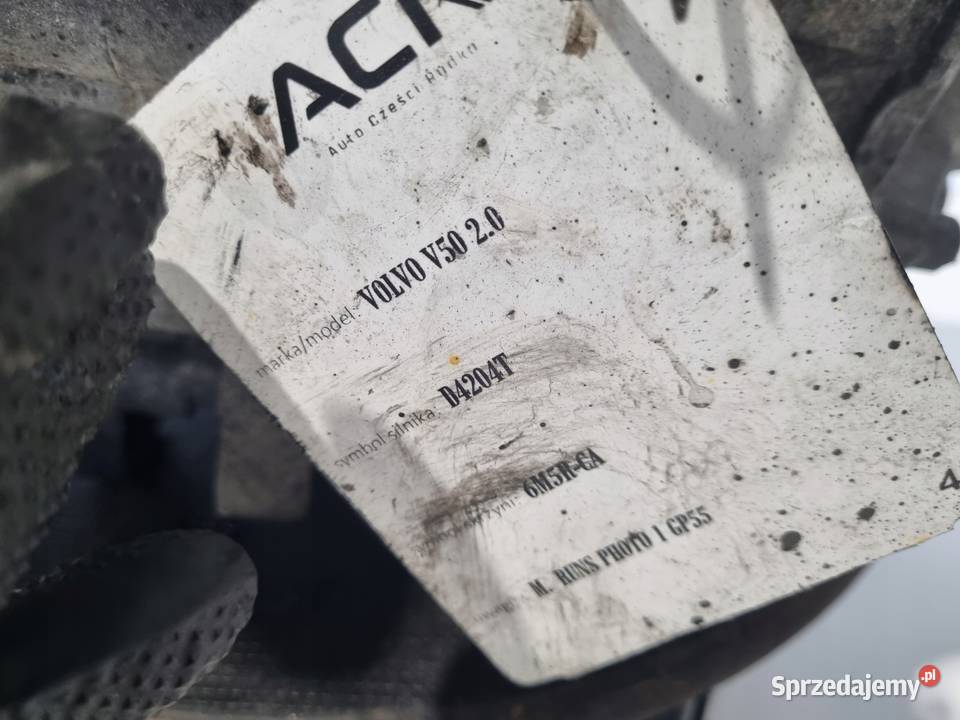 SKRZYNIA BIEGÓW Volvo S40 II V50 20 D manualna Chełm