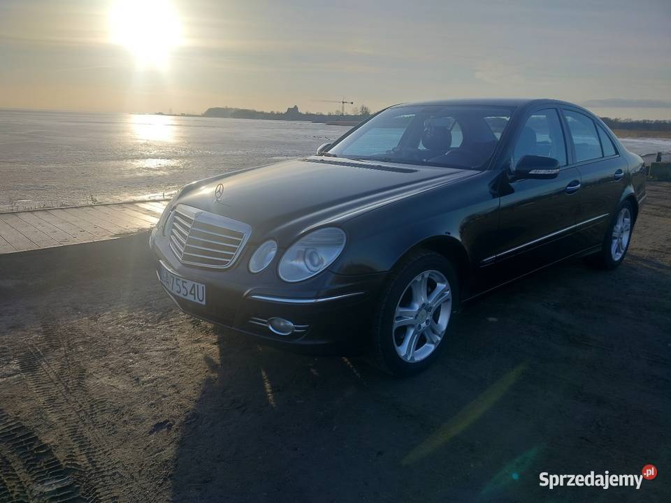 Mercedes e klasa 211 benzyna gaz wielofunkcyjna kierownica