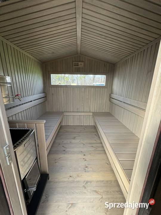 Mobilna Sauna Gotowy Biznes Sauna do Wynajęcia Olecko