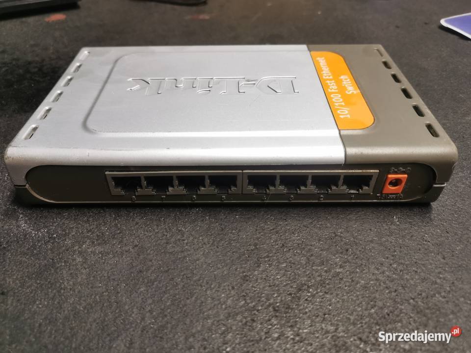 SWITCH DLink 8 port DES1008D 10 100 Mbps śląskie Ruda Śląska