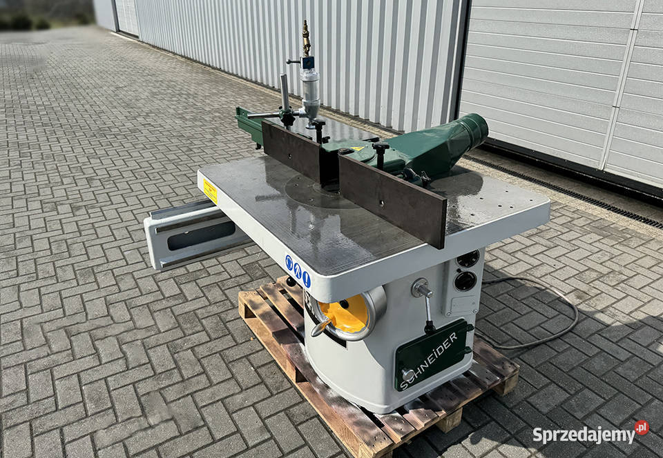 Frezarka dolnowrzecionowa Schneider z wózkiem do Produkcja Sierakowice sprzedam