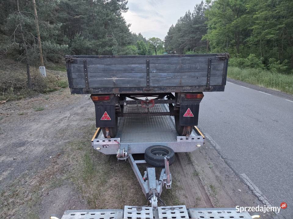 Przyczepa do balotów platforma 5m 25m Autosan Złoczew
