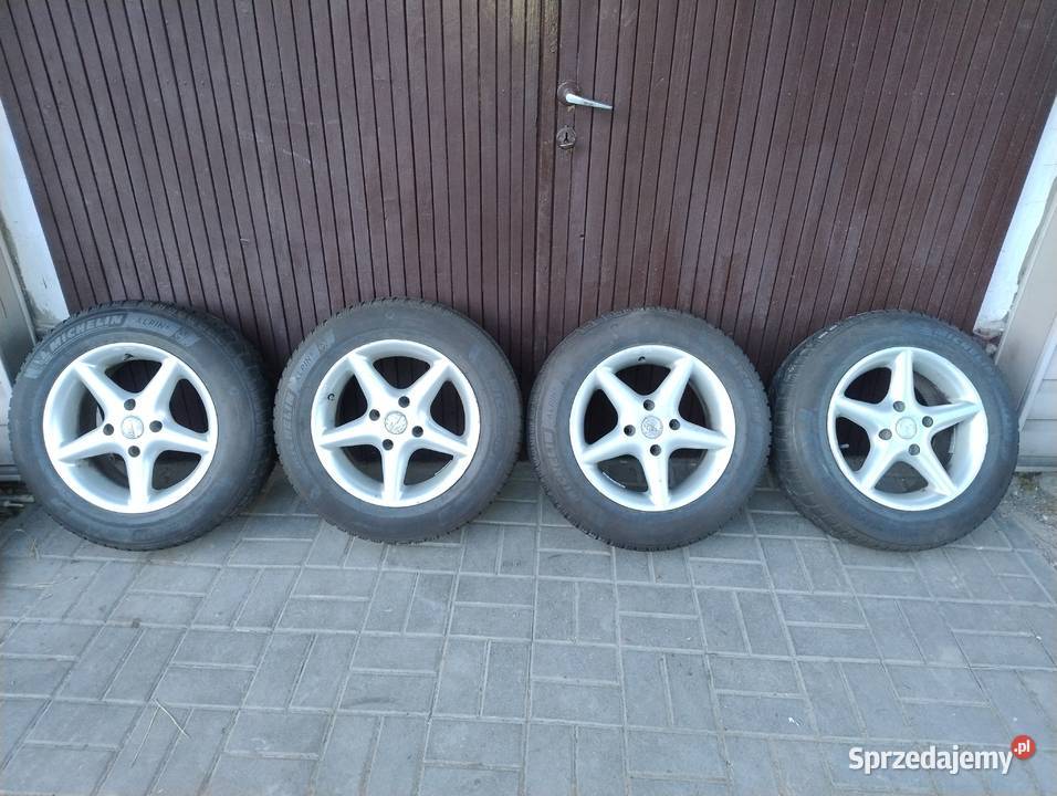 Koła alufelgi zimowe Michelin 15 Samochodowe Łazy sprzedam