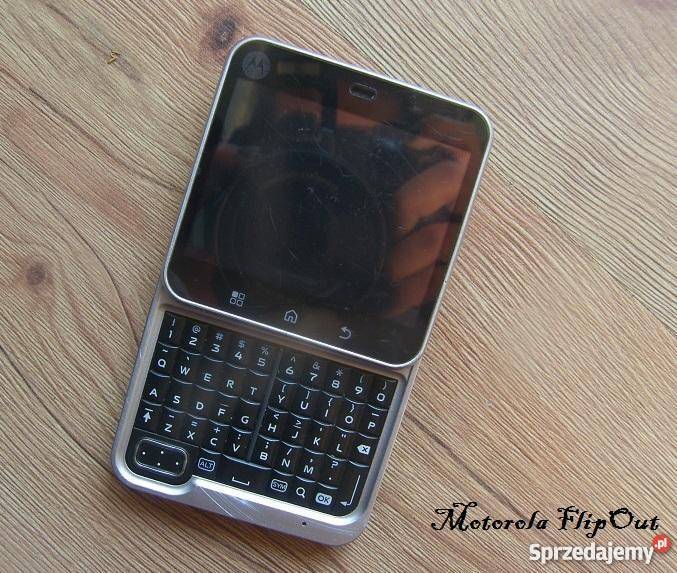 Motorola MB511 FlipOut WiFi qwerty dotykowy Odtwarzacz MP3 Motorola Kraków