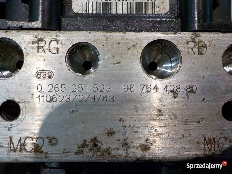 CITROEN DS4 16 HDI 11r pompa ABS 9676442880 mazowieckie Suków