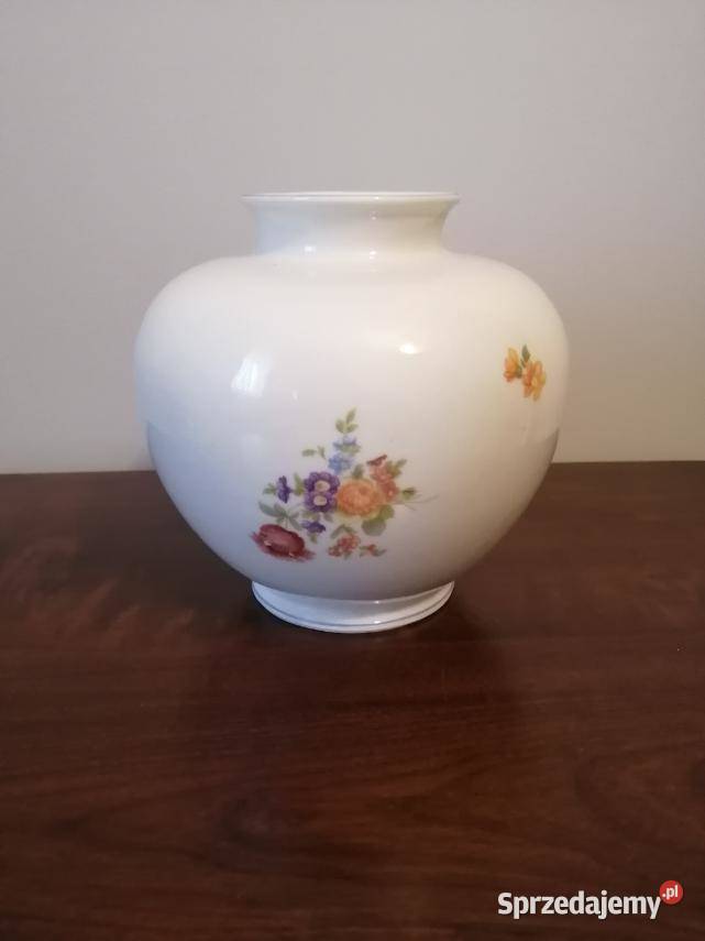 Porcelanowy wazon Baensch Lettin Lublin