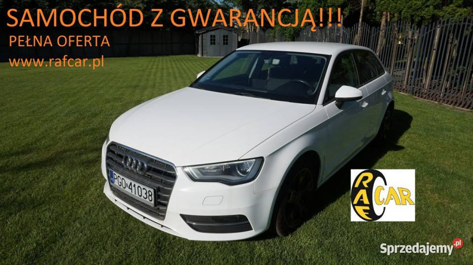Audi A3 Sportback piękna Gwarancja 8V 2012