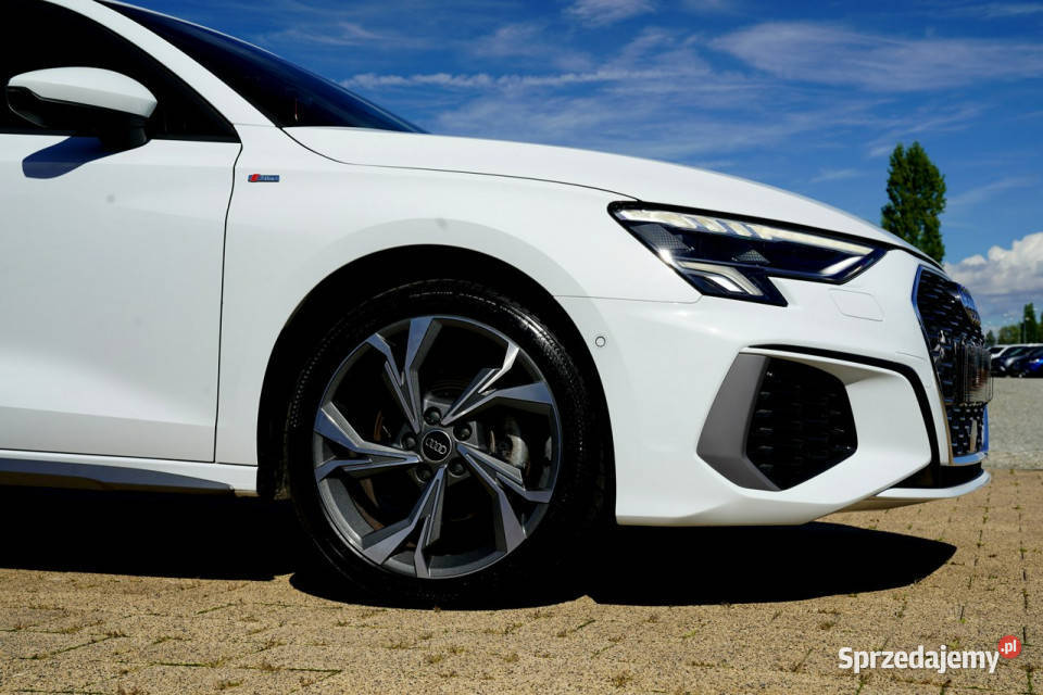 Audi A3 Sportback S LINE skóra KAMERA virtual nieuszkodzony