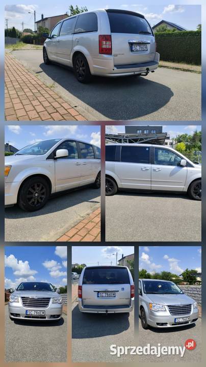 Chrysler Grand Voyager V 2009r 28 CRD PARAVAN regulowane zawieszenie śląskie Częstochowa