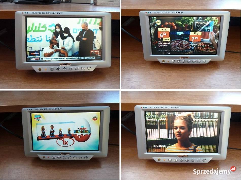 Nowy TV MONITOR 7 LCD Color re Rzeszów sprzedam