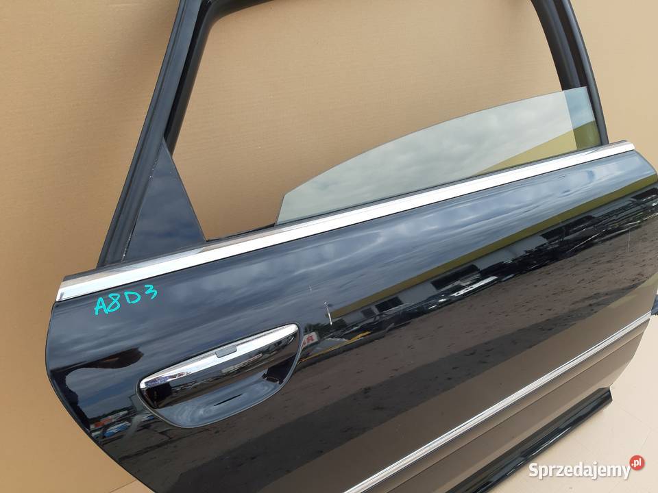 AUDI A8 D3 LONG DRZWI PRAWY TYŁ SZYBA WIĄZKA