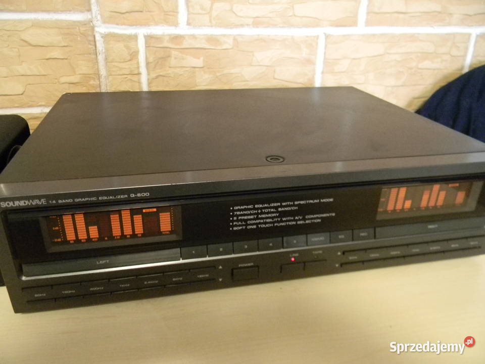 Tanio korektor graficzny z analizatorem widma