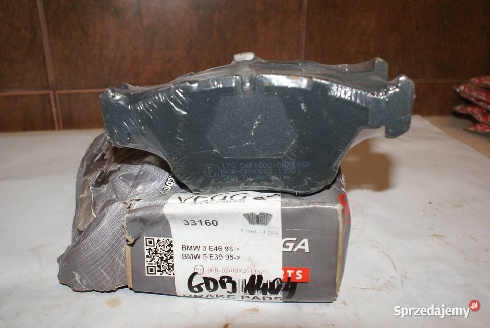 VE33160 Klocki hamulcowe VEGGA odpGDB1404 BMW 3 Białobrzegi