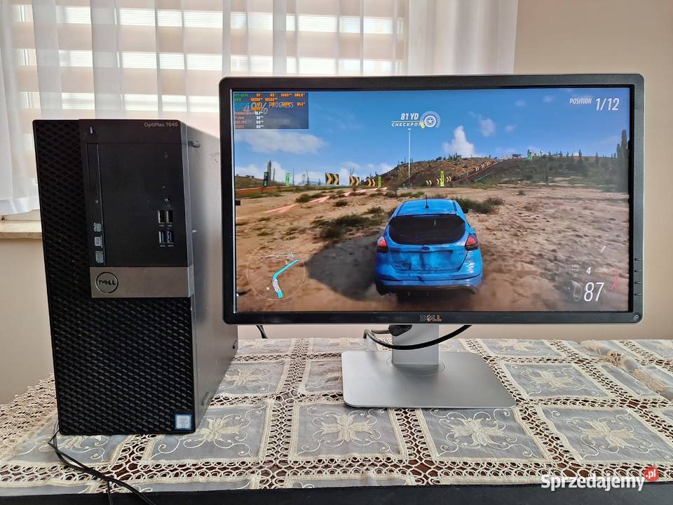 Komputer gracza i5 6500 16gb 256gb GTX1050Ti Liczba rdzeni procesora 4 Dell śląskie Świerklaniec