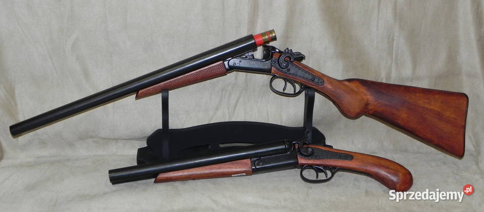 Replika broni obrzyn dwururka pistolet 2lufowy Środa Wielkopolska sprzedam
