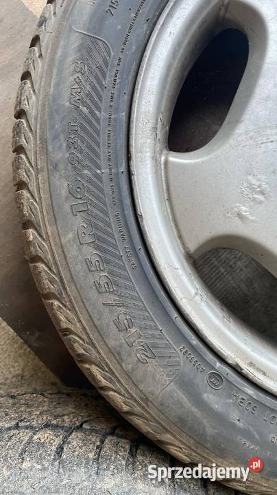 Koła alufelgi mercedes zimowe 16 w210 mazowieckie
