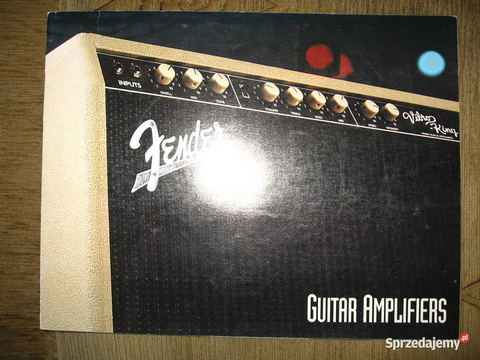 Fender Guitar Amplifiers Catalog 1993 katalog Kępice