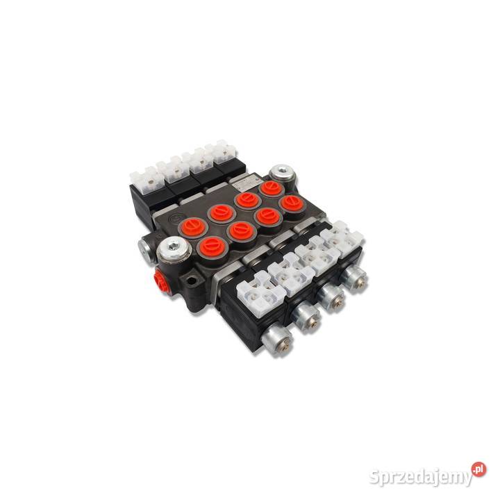 ROZDZIELACZ HYDRAUL 4 SEK 50L ELEKTR 12V Rolnictwo Solec Kujawski