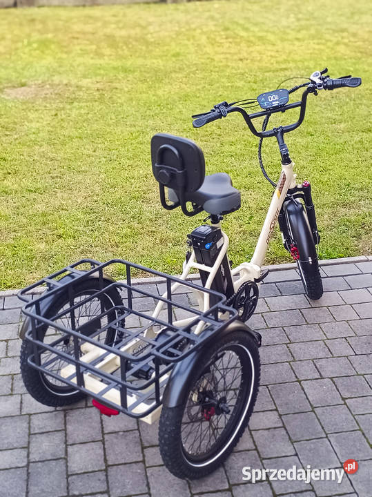 Rower trójkołowy elektryczny Onesport OT30 PRO Bestwinka sprzedam