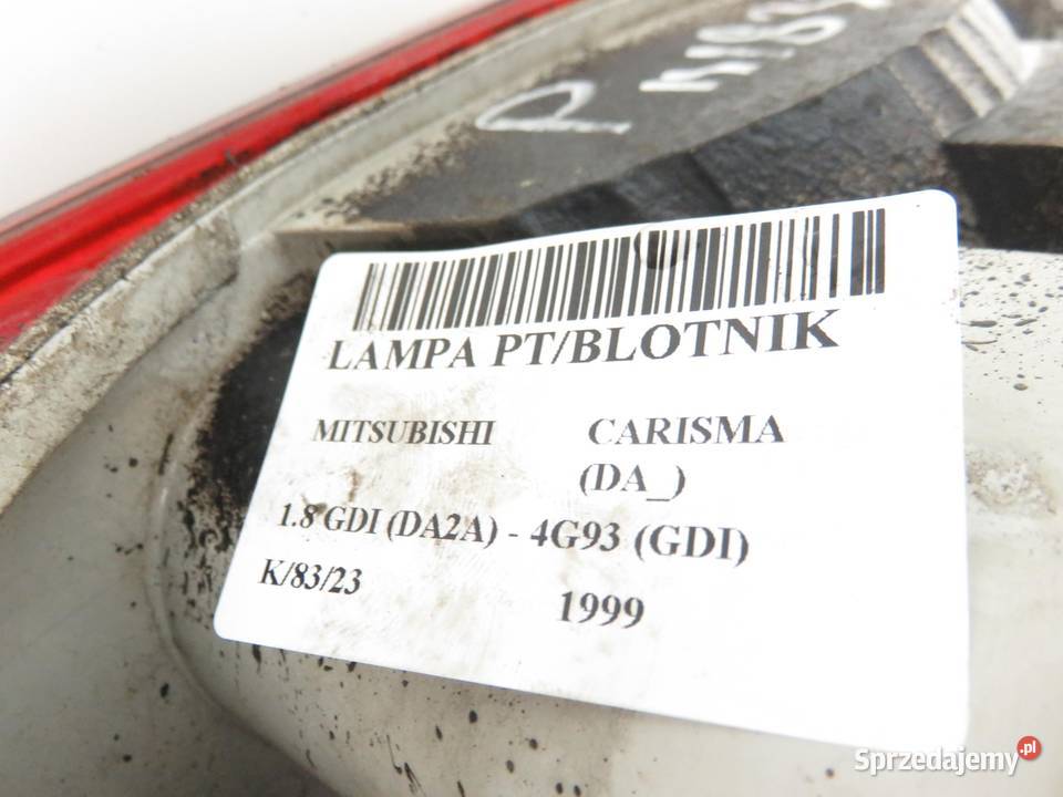 LAMPA PRAWA TYLNA MITSUBISHI CARISMA LIFT