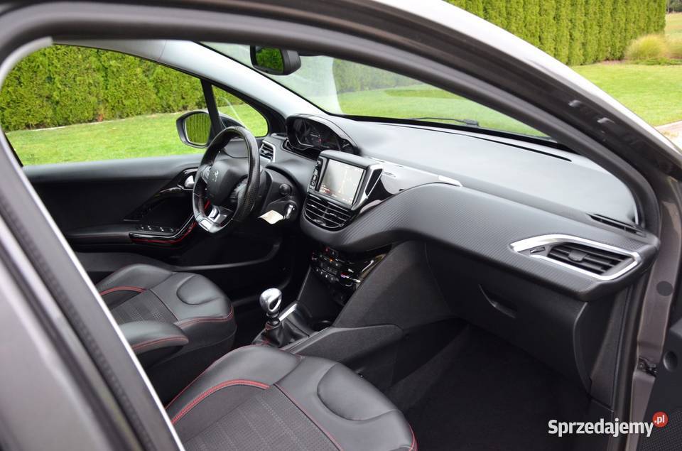 Peugeot 208 I 16 GTLine 165 StopStart Full Super poduszka powietrzna wielkopolskie