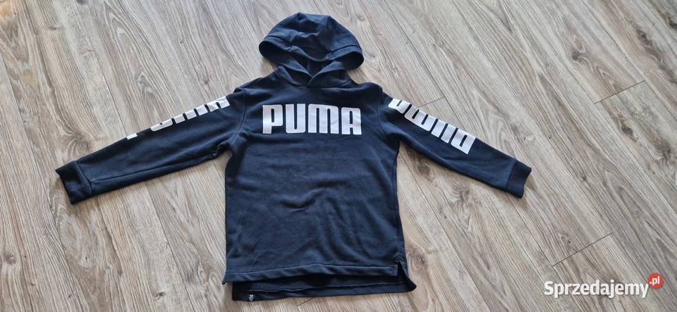 bluza Puma r 140 10lat czarna z kapturem Kraków