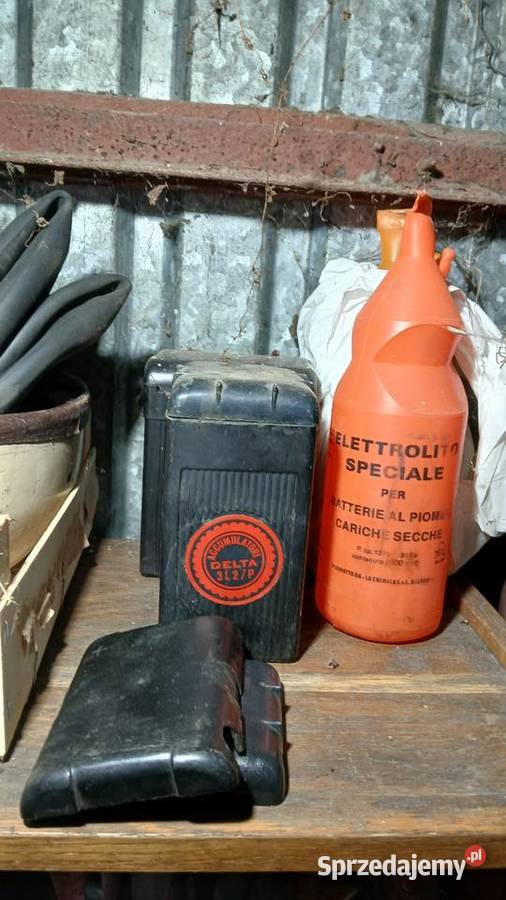 Akumulatory 6 v suche z kwasem osobno