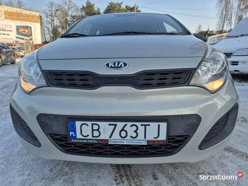 Kia Rio Navi Zadbany Zarejestrowany III 2011 VAT marża Bydgoszcz