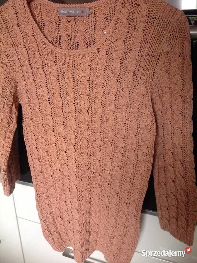 Sweter Sweterek Damski ae Women M Łososiowy