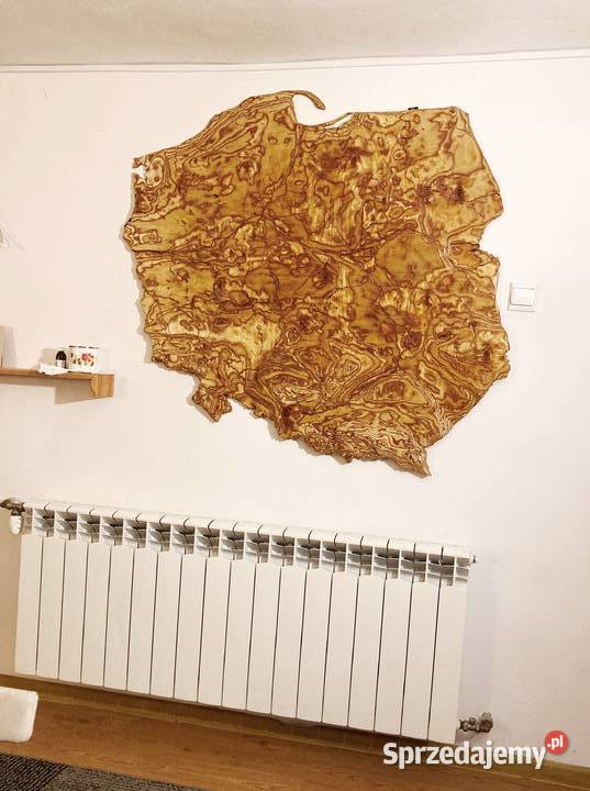 Mapa Polski 3d Kraków