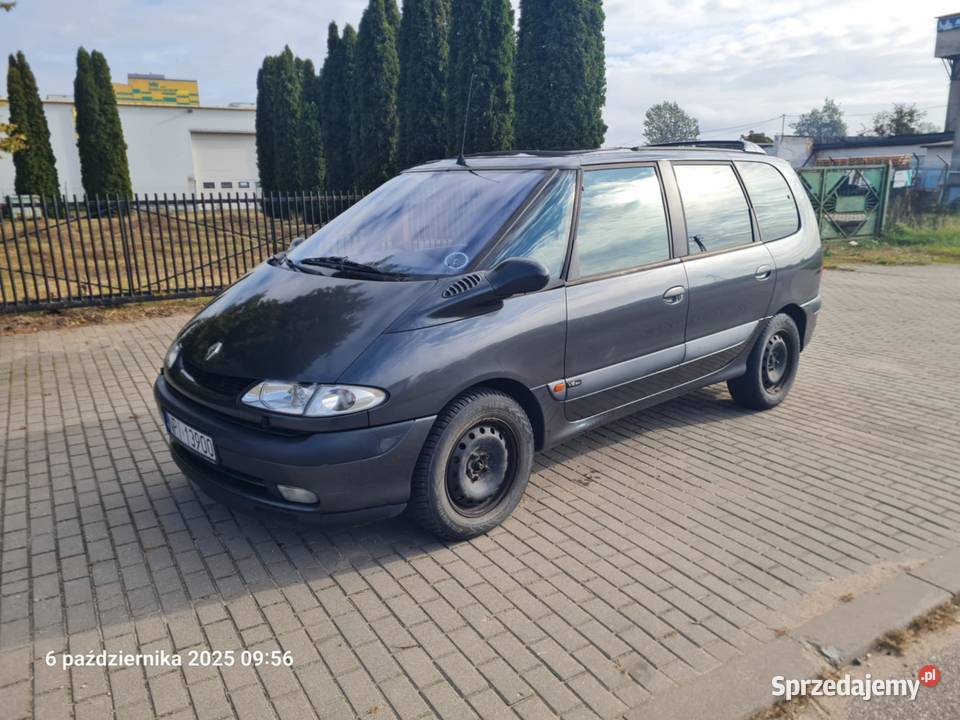 RENAULT ESPACE ładne z gazem 2001r Grajewo sprzedam