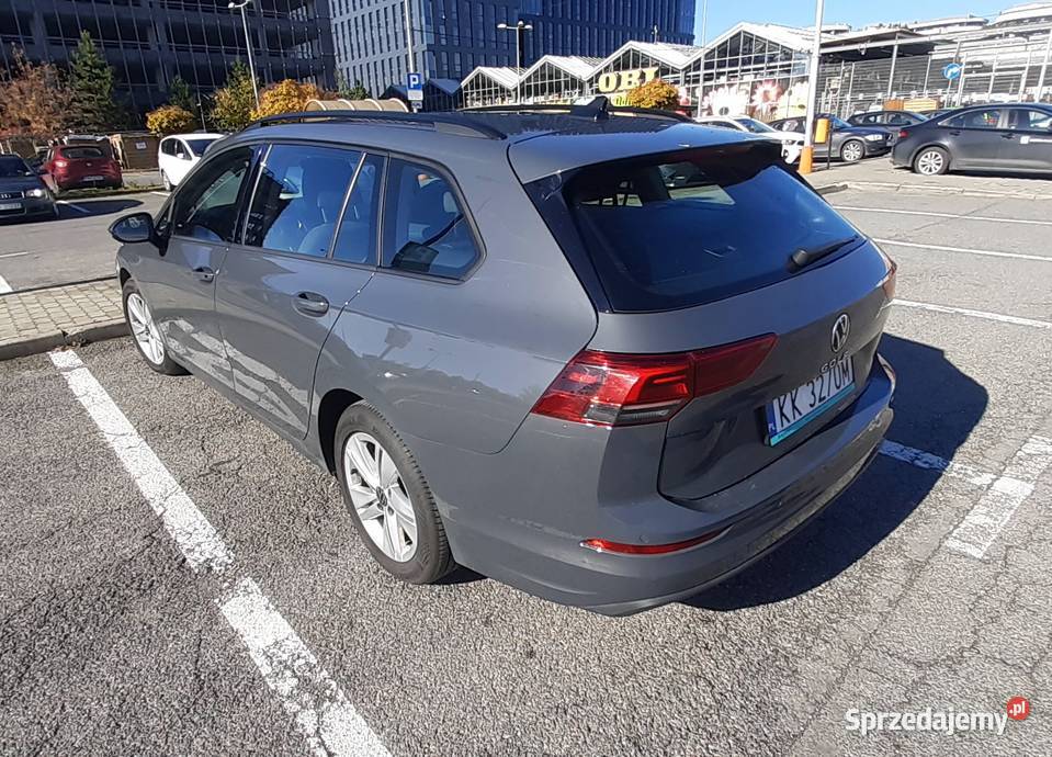 Volkswagen Golf VIII 2021 20Tdi poduszka powietrzna Kraków