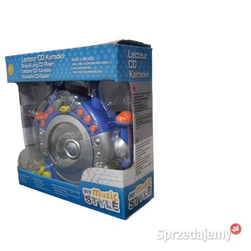 Zestaw karaoke My Music Style 2 mikrofony CD śląskie Częstochowa sprzedam