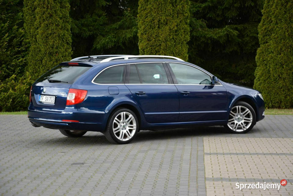 koda Superb Navi elfotel Parktronic Oryginał z aluminiowe felgi Ostrów Mazowiecka