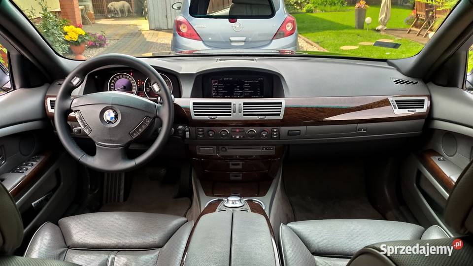 BMW 730D Czarna Limuzyna Komforty Wentylowane 3000cm3 Seria 7 Toruń