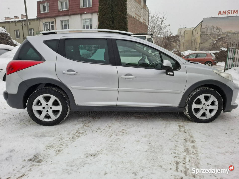 Peugeot 207 SW Oryginalna Wersja OUTDOOR Skóra lubelskie Lublin sprzedam
